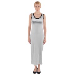 Platinum & Black - Fitted Maxi Dress by FashionLane