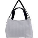 Platinum & Black - Double Compartment Shoulder Bag View1