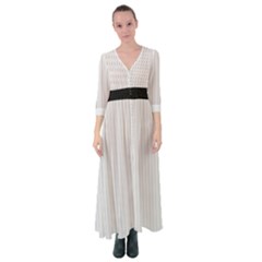 Platinum & Black - Button Up Maxi Dress by FashionLane