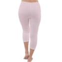 Soft Bubblegum Pink & Black - Capri Winter Leggings  View4