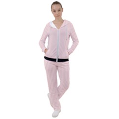 Soft Bubblegum Pink & Black - Women s Tracksuit