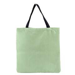 Tea Green & Black - Grocery Tote Bag by FashionLane