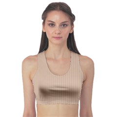 Toasted Almond & Black - Sports Bra by FashionLane