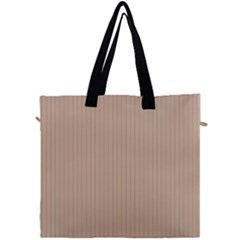 Toasted Almond & Black - Canvas Travel Bag by FashionLane