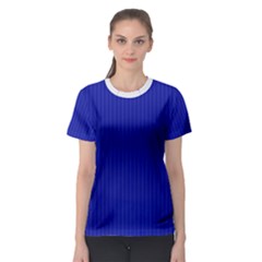 Admiral Blue & White - Women s Sport Mesh Tee