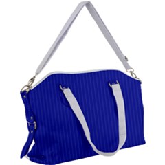 Admiral Blue & White - Canvas Crossbody Bag by FashionLane