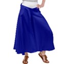 Admiral Blue & White - Satin Palazzo Pants View1