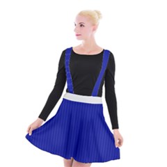 Admiral Blue & White - Suspender Skater Skirt by FashionLane