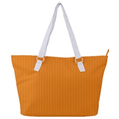 Apricot Orange & White - Full Print Shoulder Bag by FashionLane