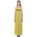 Ceylon Yellow & White - Empire Waist Maxi Dress View1