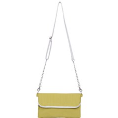 Ceylon Yellow & White - Mini Crossbody Handbag by FashionLane