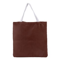 Emperador Brown & White - Grocery Tote Bag by FashionLane