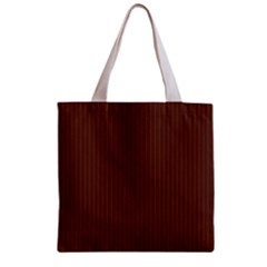 Emperador Brown & White - Zipper Grocery Tote Bag by FashionLane