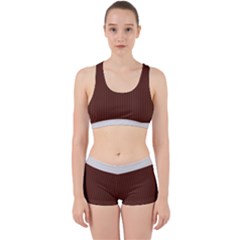 Emperador Brown & White - Work It Out Gym Set by FashionLane