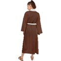 Emperador Brown & White - Maxi Kimono View2