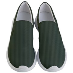 Kombu Green & White - Women s Lightweight Slip Ons by FashionLane