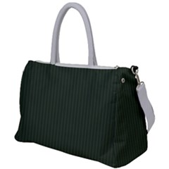 Kombu Green & White - Duffel Travel Bag by FashionLane