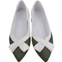 Kombu Green & White - Women s Bow Heels View1