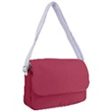 Vivid Burgundy & White - Courier Bag View1