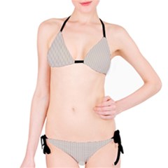 Abalone Grey & Black - Classic Bikini Set by FashionLane