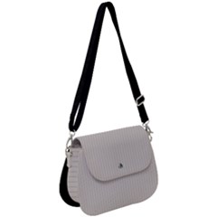 Abalone Grey & Black - Saddle Handbag by FashionLane