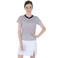 Abalone Grey & Black - Women s Sports Top by FashionLane