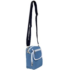 Air Force Blue & Black - Shoulder Strap Belt Bag by FashionLane