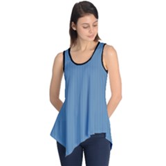 Air Force Blue & Black - Sleeveless Tunic by FashionLane