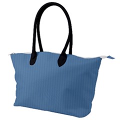 Air Force Blue & Black - Canvas Shoulder Bag by FashionLane