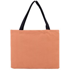 Atomic Tangerine & Black - Mini Tote Bag by FashionLane