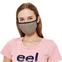 Beaver Brown & Black - Crease Cloth Face Mask (Adult) View1