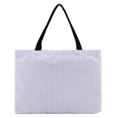 Brilliant White & Black - Zipper Medium Tote Bag by FashionLane