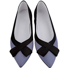 Lavender Violet & Black - Women s Bow Heels by FashionLane