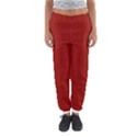 Lipstick Red & Black - Women s Jogger Sweatpants View1