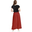 Lipstick Red & Black - Maxi Chiffon Skirt View2