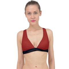 Lipstick Red & Black - Classic Banded Bikini Top by FashionLane