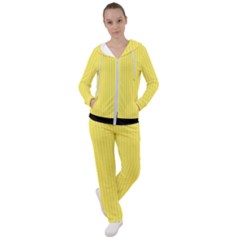 Maize Yellow & Black - Women s Tracksuit