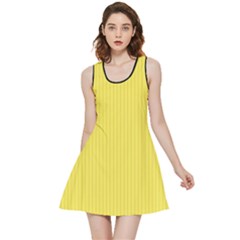 Maize Yellow & Black - Inside Out Reversible Sleeveless Dress by FashionLane