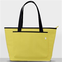 Maize Yellow & Black - Back Pocket Shoulder Bag  by FashionLane