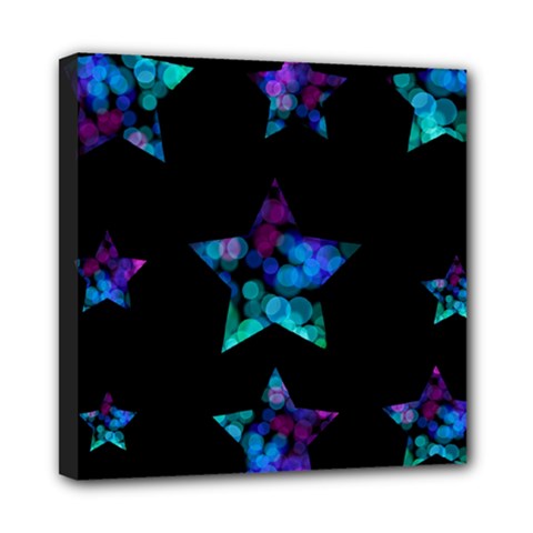 Mermaid Stars Mini Canvas 8  X 8  (stretched) by Dazzleway