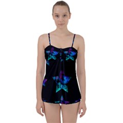 Mermaid Stars Babydoll Tankini Set by Dazzleway