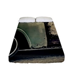 Abandoned Old Car Photo Fitted Sheet (full/ Double Size) by dflcprintsclothing