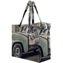 Abandoned Old Car Photo Canvas Travel Bag View2