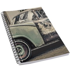 Abandoned Old Car Photo 5 5  X 8 5  Notebook by dflcprintsclothing