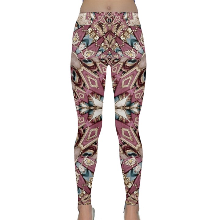 Pink pattern Classic Yoga Leggings