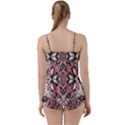 Pink pattern Babydoll Tankini Set View2