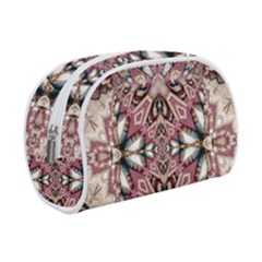 Pink Pattern Makeup Case (small) by Dazzleway