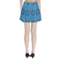 Blue star Pleated Mini Skirt View2