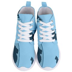 Cat Mirror Lion Women s Lightweight High Top Sneakers