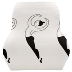 Classical Ballet Dancers Car Seat Back Cushion 